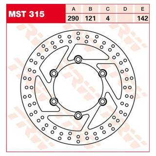 Bremsscheibe starr MST315 Motorrad