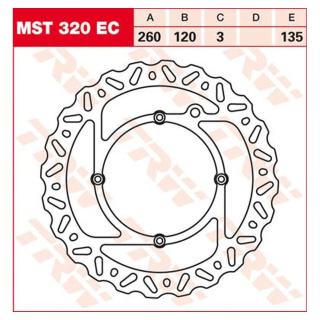 Bremsscheibe starr MST320EC für Husqvarna Motorrad
