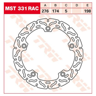 Bremsscheibe starr MST331RAC für BMW Motorrad
