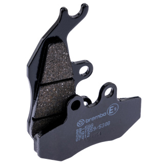 BREMBO CC Bremsbeläge passend hinten für Piaggio Beverly 125  Bj. 2002-2003