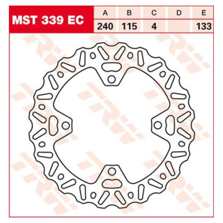Bremsscheibe starr MST339EC für Suzuki Motorrad