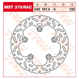 Bremsscheibe starr MST378RAC für KTM Motorrad