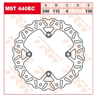 Bremsscheibe starr MST440EC für Husqvarna Motorrad
