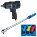 BGS Radwechsel Set Druckluft- Schlagschrauber- &...