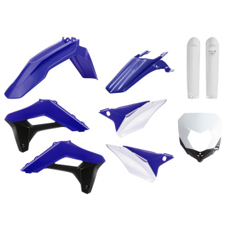 Plastikkit blau / weiß Plastiksatz passend für Sherco SEF 250  Bj. 2017-2024