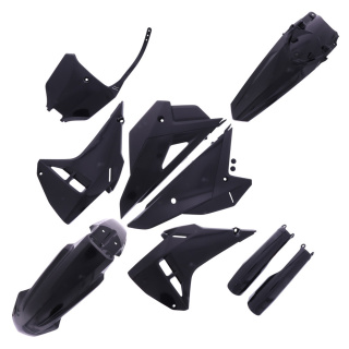 Plastikkit schwarz Plastiksatz passend für Honda CRF 450 R  Bj. 2021-2024
