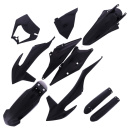 Plastikkit schwarz Polisport Plastiksatz passend für...