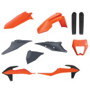 Plastikkit orange / grau Plastiksatz passend für KTM...