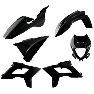 Plastikkit schwarz Plastiksatz passend für Beta RR 250 2-Takt  Bj. 2018-2019