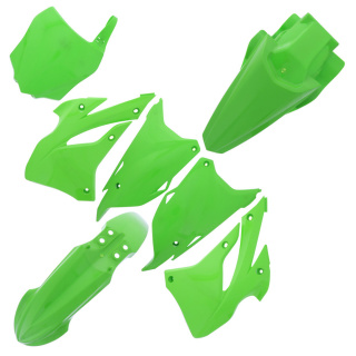 Plastikkit grün Plastiksatz passend für Kawasaki KX 85  Bj. 2022-2024
