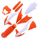 Plastikkit orange / weiß Plastiksatz passend...
