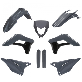 Plastikkit grau Plastiksatz passend für Sherco SEF 300 4-Takt Factory  Bj. 2024