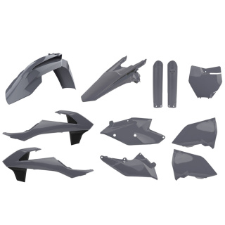 Plastikkit grau Plastiksatz passend für KTM SX-F 450 ie  Bj. 2016-2018