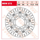 Bremsscheibe schwimmend MSW272 für Honda Motorrad