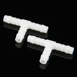Benzinschlauchverbinder T- Form 10mm weiß Schlauchverbinder 2 Stück