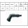 NGK Zündkerzenstecker YB05F 120° gewinkelt kurz für Honda CB 400 Kawasaki Z1 GPZ