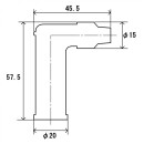 NGK Zündkerzenstecker L05EA SW 90° gewinkelt...