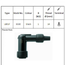 NGK Zündkerzenstecker LB01F 90° gewinkelt...