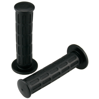 Motorrad Griffgummi schwarz für 7/8" 22mm Lenker 134mm geschlossen Griffe