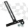 T-Halter zur Montage von Reflektoren 100 x 13mm Alu schwarz