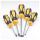 Schraubendreher-Set, Anti-Rutsch-Griff, 5-tlg Schlitz, Kreuz