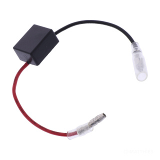 Mini- Blinkrelais elektronisch 12V universal für Motorrad 1 Watt - 90 Watt