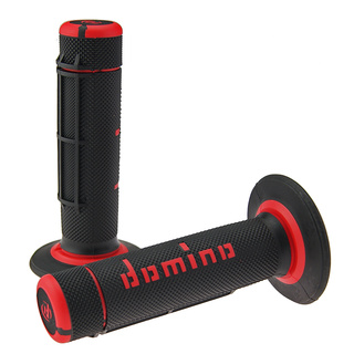 Domino Griffgummi rot - schwarz für BETA RR 118mm Motorradgriffe