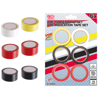 VDE Isolierband Sortiment 6 tlg.