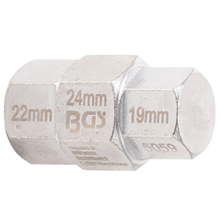 Motorrad Spezial Einsatz für Steckachse 19 - 22 - 24 mm