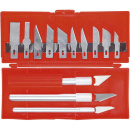 Bastlermesser Satz 16- teilig Modellbaumesser 3...