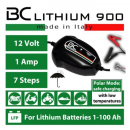 Batterieladegerät Lithium 900 12 Volt Ladestrom 1A...