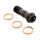 Doppelhohlschraube M10 x 1.00 Titan Racing schwarz