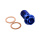 Hohlschraube einfach M10 x 1.00 Titan Racing blau