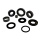 Differential Reparatursatz für Suzuki LT-F 250 Ozark LT-Z 250 Quadsport