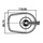 Alu Lenkerendenspiegel D-MIRROR-5 PAN 118 x 86 mm E-geprüft 1 Stück