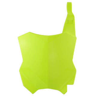 Startnummerntafel Nummerntafel gelb fluoresz. für Kawasaki KX 250F 2017- KX 450F 2016-