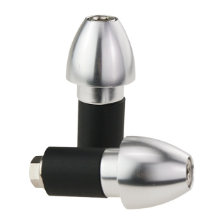 Alu- Lenkerenden Ø 25mm silber für Lenker-Innen Ø 17mm Lenkergewichte
