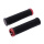 PROGRIP ATV MTB Fahrrad Griffe für 22mm Lenker 130mm mit Alu- Klemmung rot