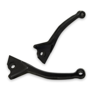 Bremshebel Set "CNC" schwarz glänzend für Vespa GT GTS GTL 125-300 ccm