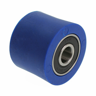 KSX Universal Kettenrolle 32 mm blau für Motorrad- Kette